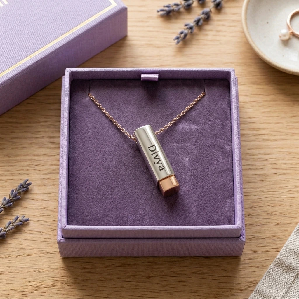 Personalised Hidden Name Pendent