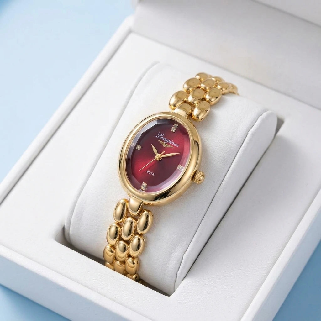 Anti tarnish watch - RED Round