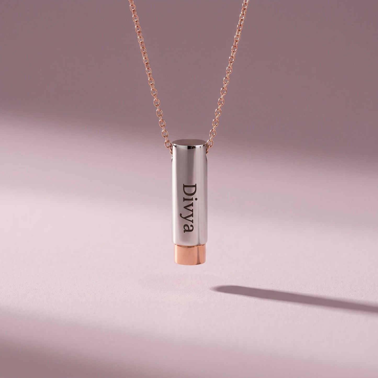Personalised Hidden Name Pendent