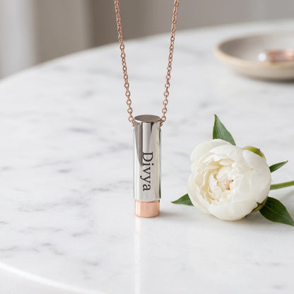 Personalised Hidden Name Pendent
