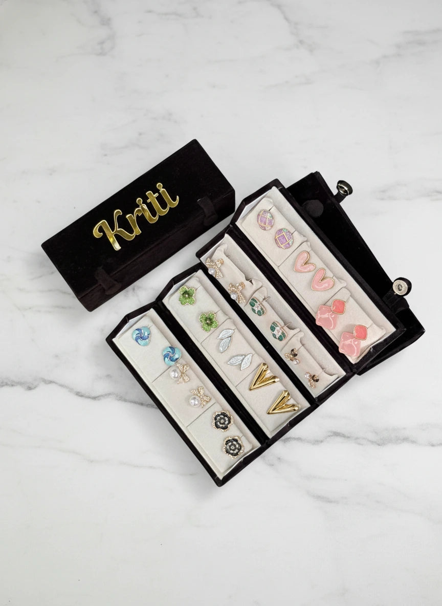 Every Girl's Fav Personalise Earring Gift Box